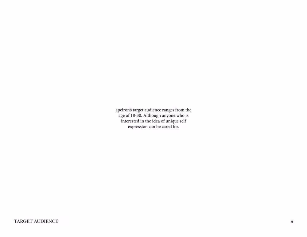 Apeiron brand guidelines, page 4 of 28